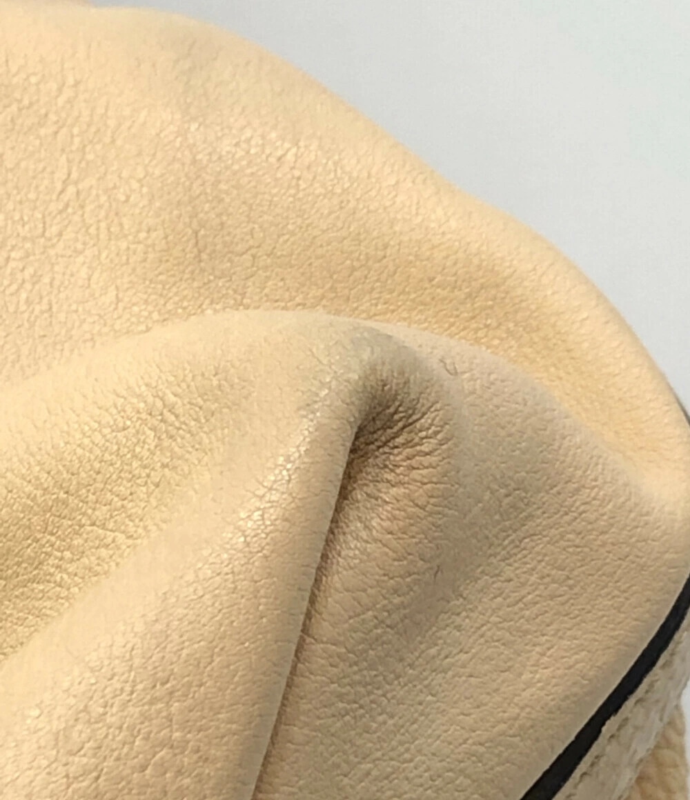 Chloe Beige Leather Elsie Tote Bag Turnlock Tan Cream - Picture 5 of 8
